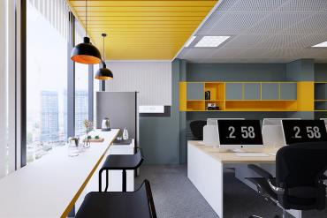 Interior Design Of Sunfly Media Modern Office